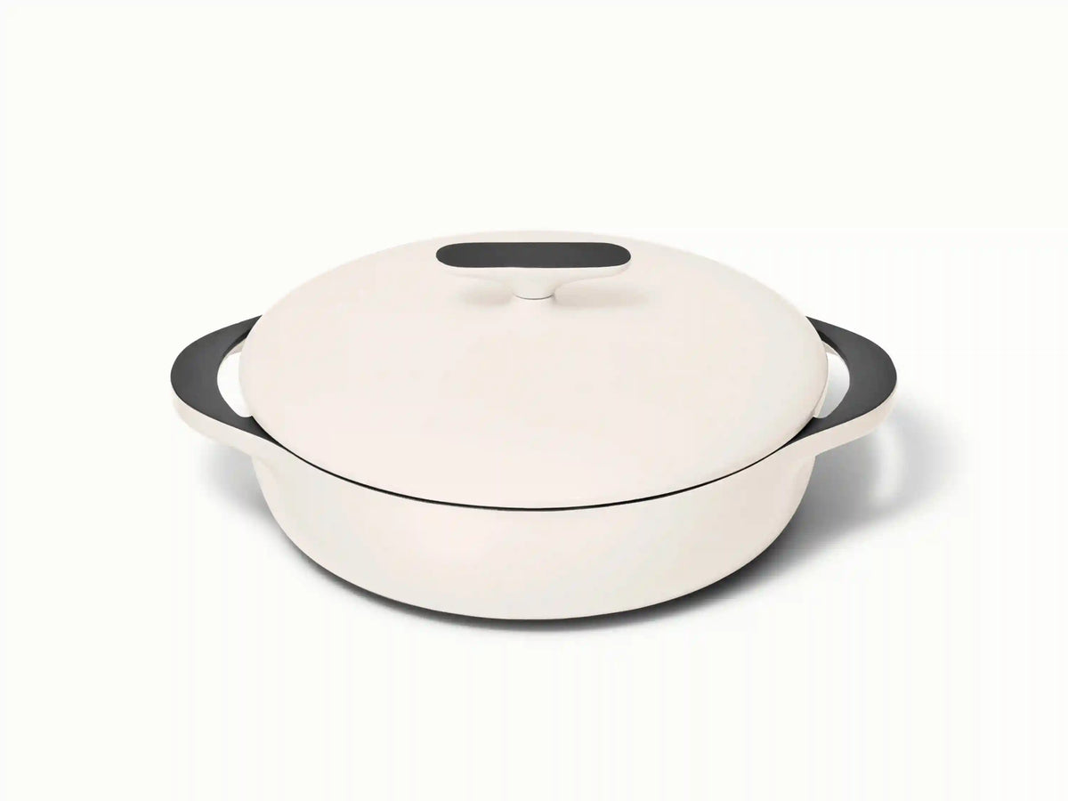 3.5 qt Enameled Cast Iron Braiser