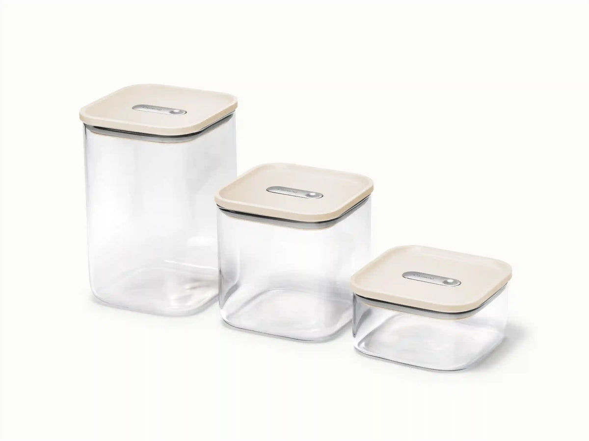 Glass Airtight Container Trio