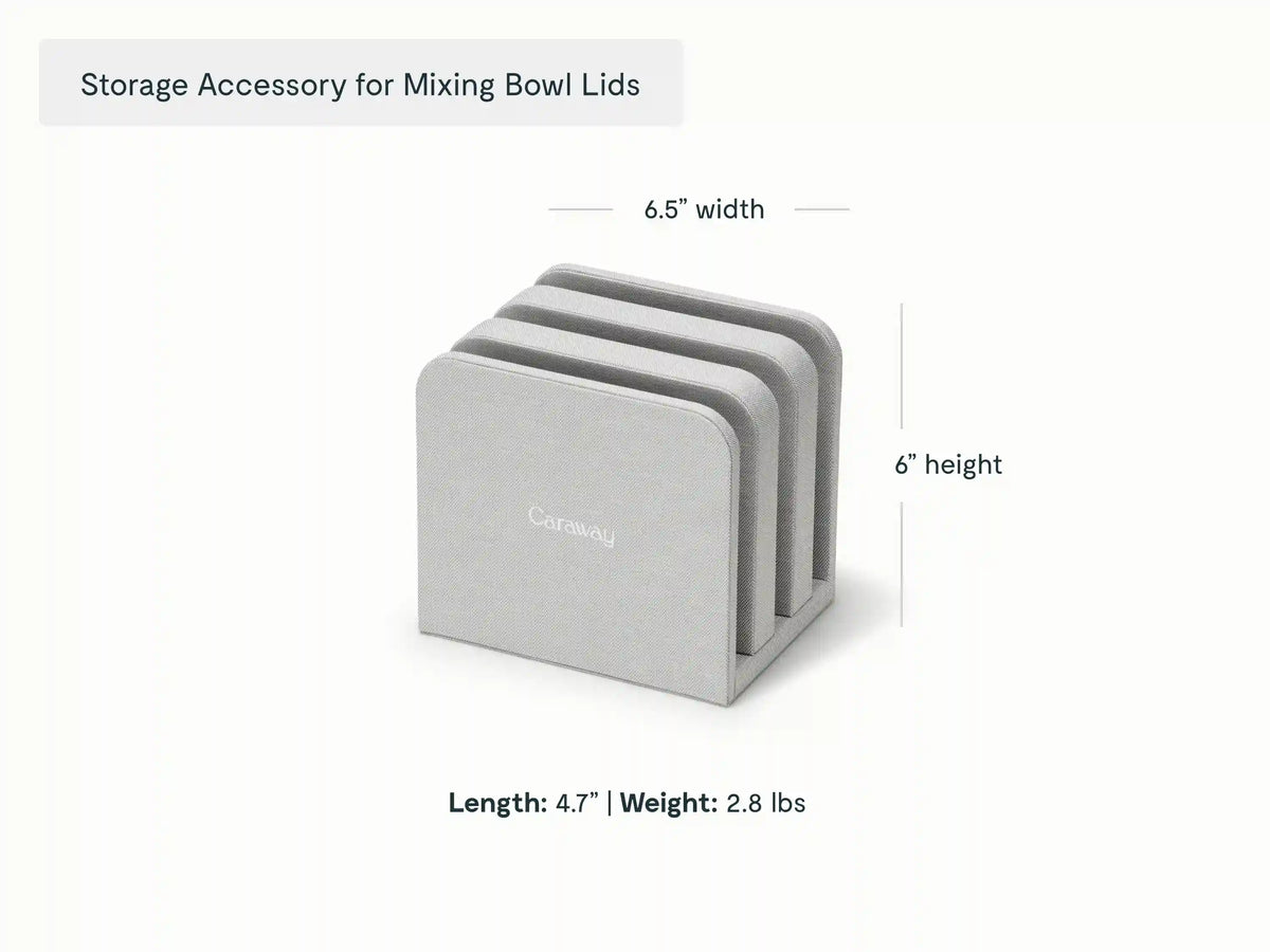 Mixing Bowl Lid Storage Organizer